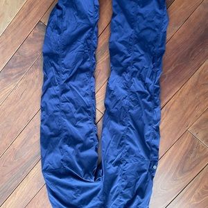 Lululemon drawstring pants - size 10 tall blue